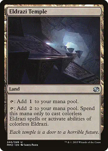 Eldrazi Temple - mm2 Spoiler