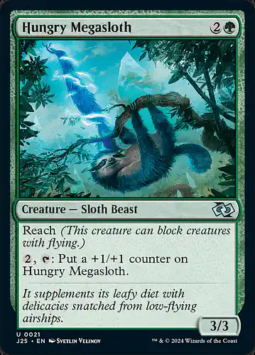 Hungry Megasloth - j25 Spoiler