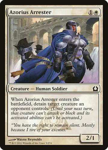 Azorius Arrester - rtr Spoiler