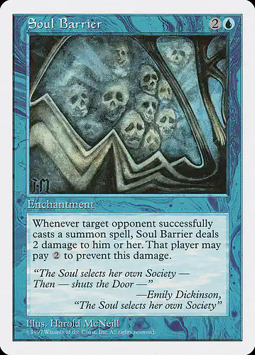 Soul Barrier - 5ed Spoiler