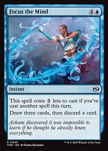 Focus the Mind - tdm Spoiler
