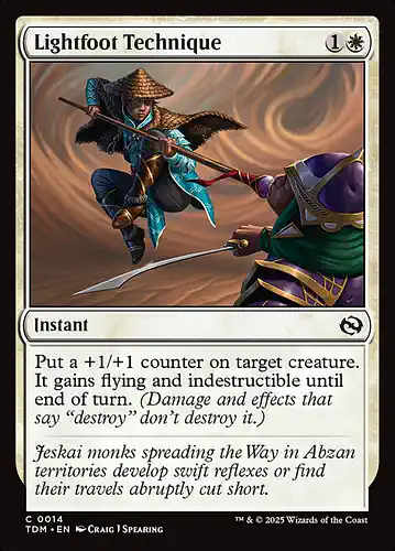 Lightfoot Technique - tdm Spoiler