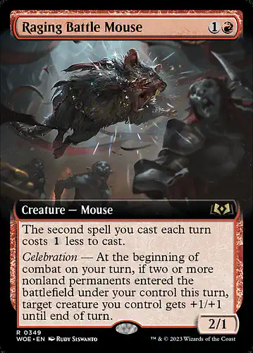 Raging Battle Mouse - woe Spoiler