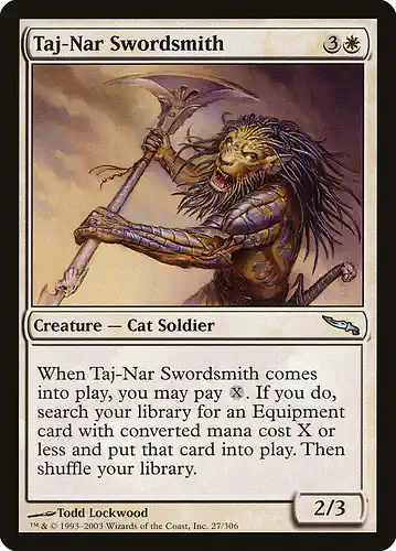 Taj-Nar Swordsmith - mrd Spoiler