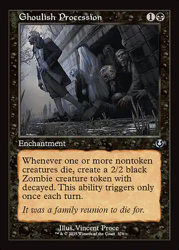 Ghoulish Procession - inr Spoiler