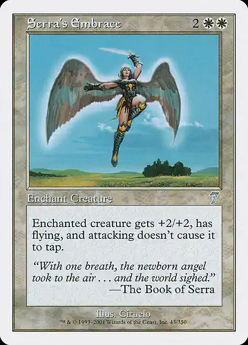 Serra's Embrace - 7ed Spoiler