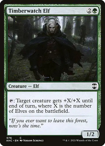 Timberwatch Elf - khc Spoiler