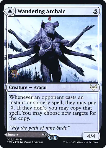 Wandering Archaic - stx Spoiler