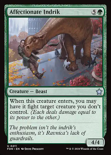 Affectionate Indrik - fdn Spoiler