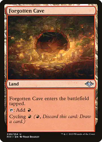 Forgotten Cave - mh1 Spoiler