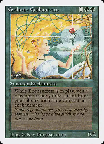 Verduran Enchantress - 3ed Spoiler