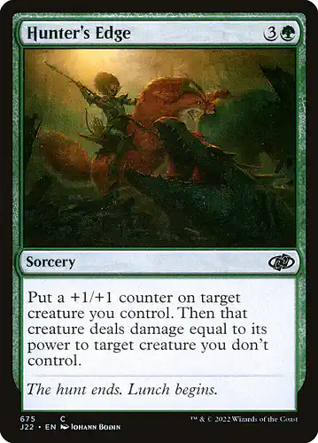 Hunter's Edge - j22 Spoiler