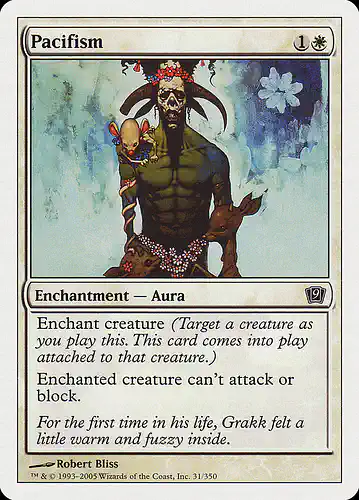 Pacifism - 9ed Spoiler