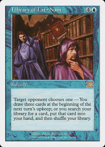 Library of Lat-Nam - 6ed Spoiler