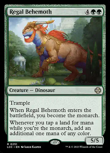 Regal Behemoth - lcc Spoiler