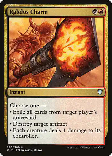 Rakdos Charm - c17 Spoiler
