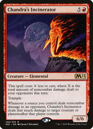 Chandra's Incinerator - m21 Spoiler