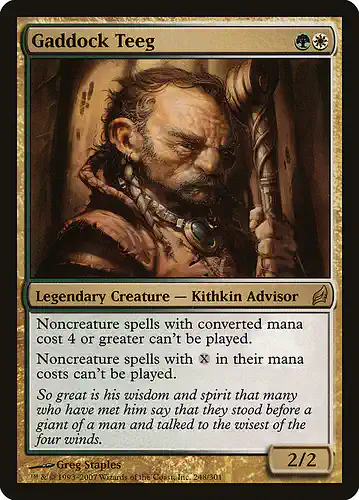 Gaddock Teeg - lrw Spoiler