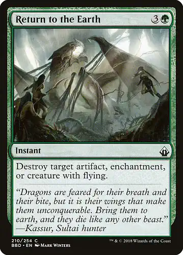 Return to the Earth - bbd Spoiler