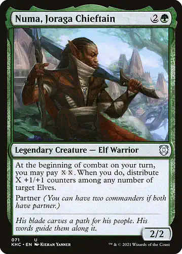 Numa, Joraga Chieftain - khc Spoiler