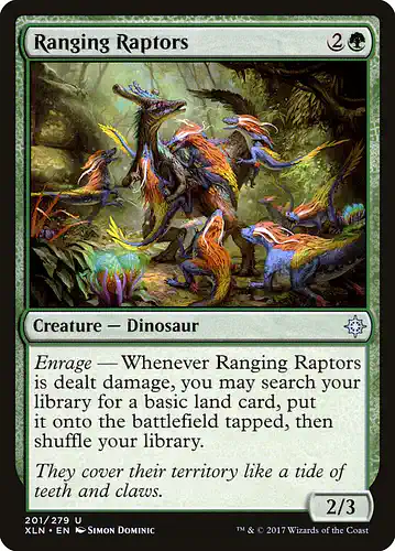 Ranging Raptors - xln Spoiler