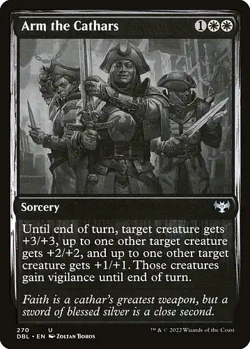 Arm the Cathars - dbl Spoiler