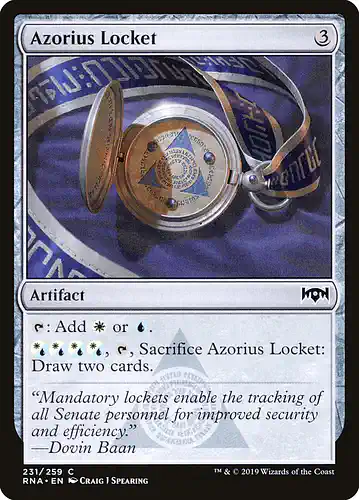 Azorius Locket - rna Spoiler
