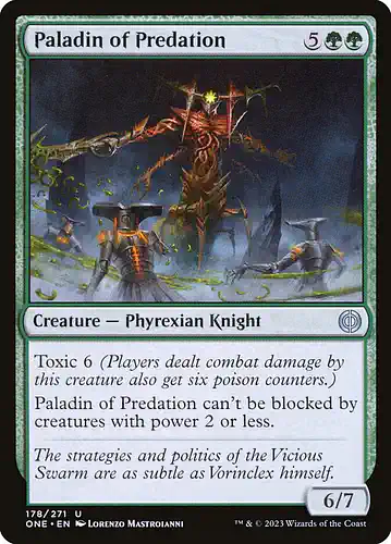 Paladin of Predation - one Spoiler