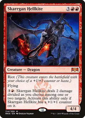 Skarrgan Hellkite - rna Spoiler
