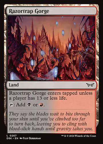 Razortrap Gorge - dsk Spoiler