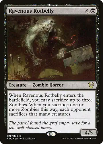 Ravenous Rotbelly - mic Spoiler