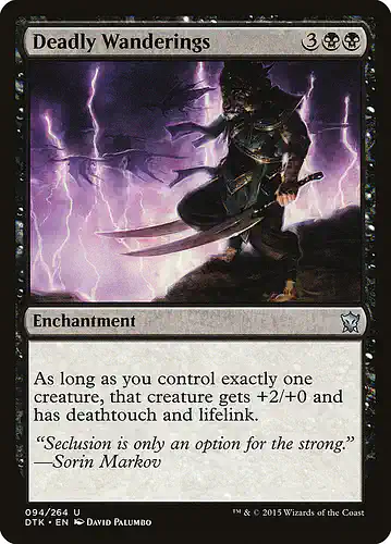Deadly Wanderings - dtk Spoiler