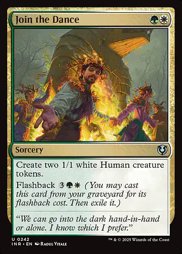 Join the Dance - inr Spoiler