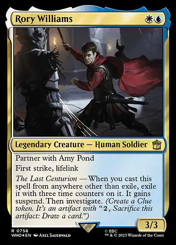 Rory Williams - who Spoiler