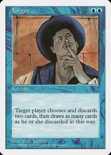 Forget - 5ed Spoiler