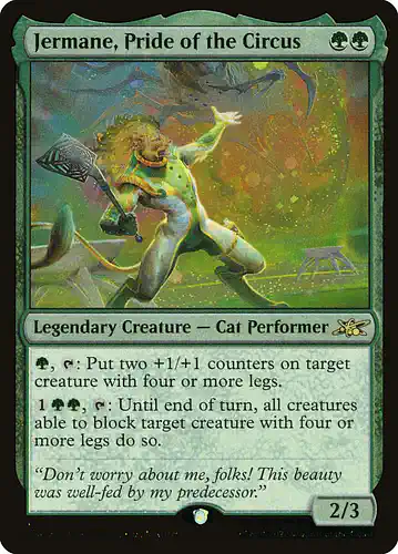Jermane, Pride of the Circus - unf Spoiler