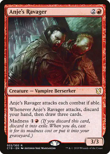 Anje's Ravager - c19 Spoiler