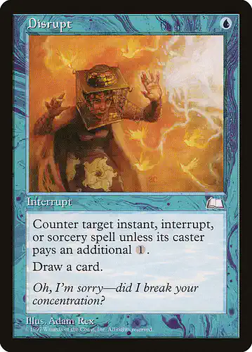 Disrupt - wth Spoiler