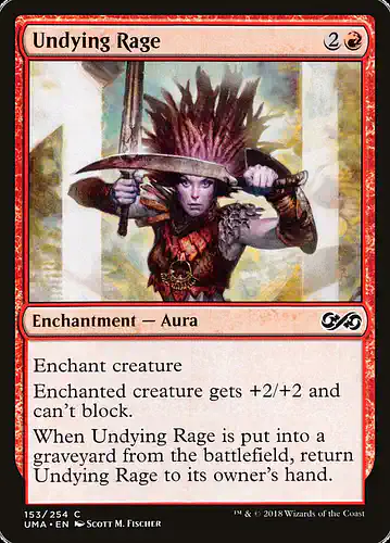 Undying Rage - uma Spoiler