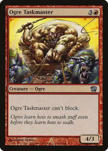 Ogre Taskmaster - 8ed Spoiler