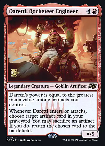 Daretti, Rocketeer Engineer - dft Spoiler