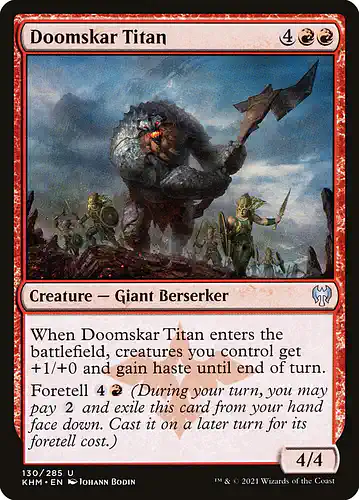Doomskar Titan - khm Spoiler