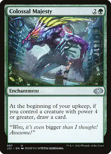 Colossal Majesty - j22 Spoiler