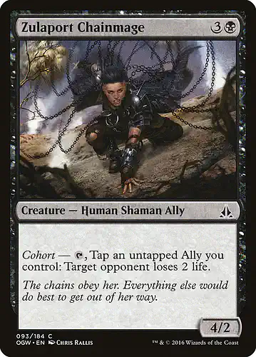Zulaport Chainmage - ogw Spoiler