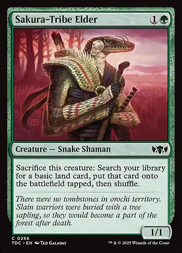 Sakura-Tribe Elder - tdc Spoiler