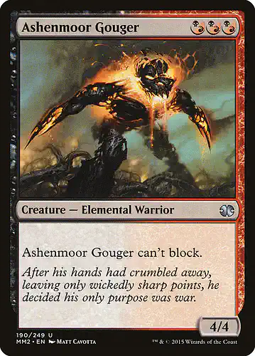 Ashenmoor Gouger - mm2 Spoiler