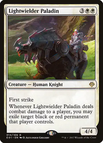 Lightwielder Paladin - e01 Spoiler