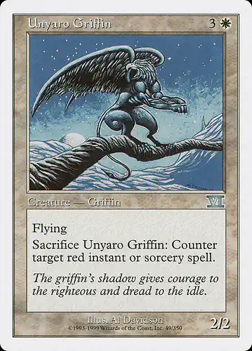 Unyaro Griffin - 6ed Spoiler