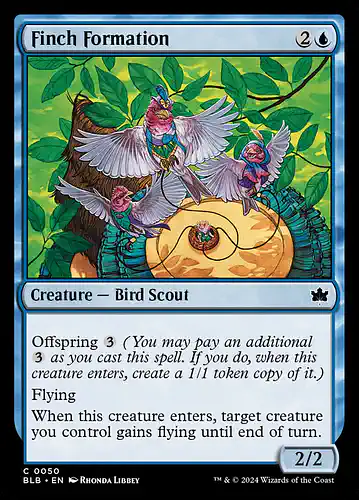 Finch Formation - blb Spoiler