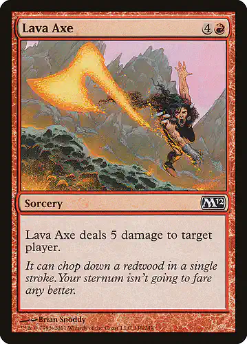 Lava Axe - m12 Spoiler